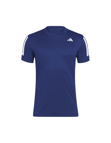 T-Shirt Adidas Club 3 Stripres Kue82 Men |ADIDAS |Padel clothing