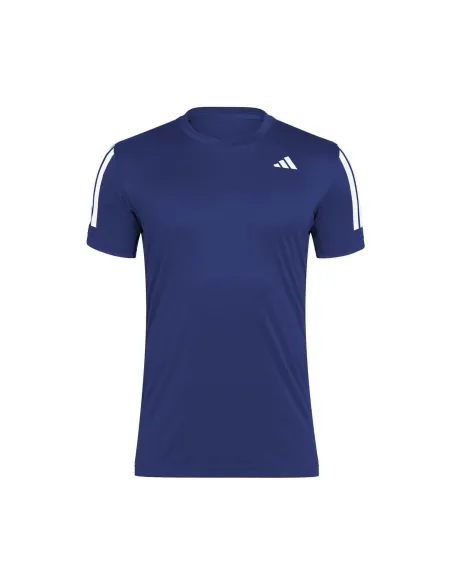 T-Shirt Adidas Club 3 Stripres Kue82 Men |ADIDAS |Padel clothing T-Shirt Adidas Club 3 Stripres Kue82 Men |ADIDAS |Padel clothing