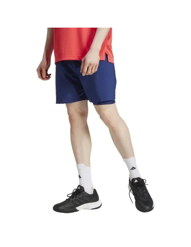 Short Adidas Club 2In1 Kue68 Homme |ADIDAS |Vêtements de padel