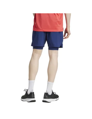Short Adidas Club 2In1 Kue68 Homme |ADIDAS |Vêtements de padel