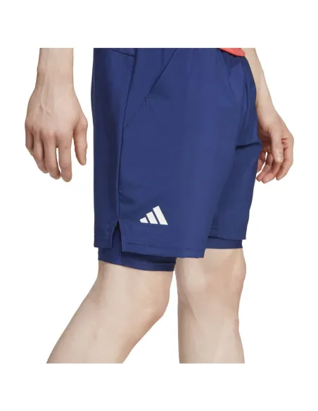 Short Adidas Club 2In1 Kue68 Homme |ADIDAS |Vêtements de padel
