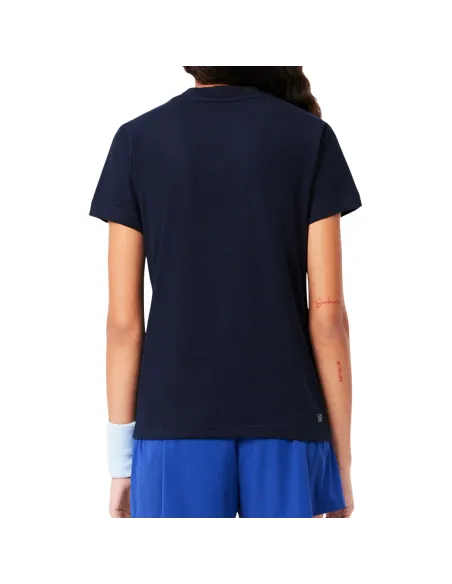Camiseta feminina Lacoste Ultra Dry |LACOSTE |Roupa de padel Camiseta feminina Lacoste Ultra Dry |LACOSTE |Roupa de padel