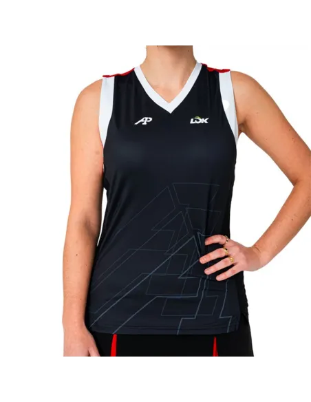 Camiseta feminina Lok Wasatch A1 Padel |LOK |Roupa de padel Camiseta feminina Lok Wasatch A1 Padel |LOK |Roupa de padel