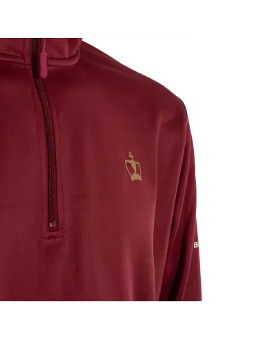 Felpa Black Crown Acapulco Bordeaux |BLACK CROWN |Abbigliamento da padel