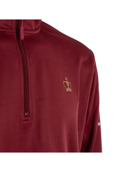Felpa Black Crown Acapulco Bordeaux |BLACK CROWN |Abbigliamento da padel