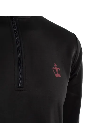 Felpa Black Crown Acapulco Bordeaux |BLACK CROWN |Abbigliamento da padel