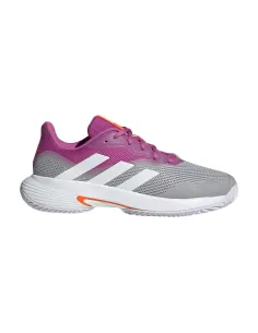 Adidas Courtjam Control Semi Pulse Grey Women Gz4616 |ADIDAS |Padel shoes