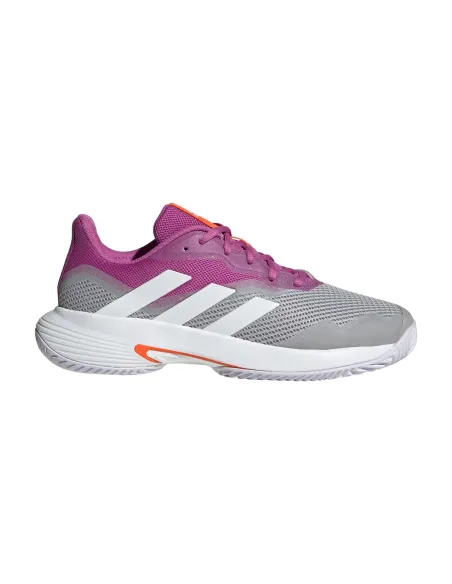 Adidas Courtjam Controllo Semi Pulse Grigio Donna Gz4616 |ADIDAS |Scarpe da padel