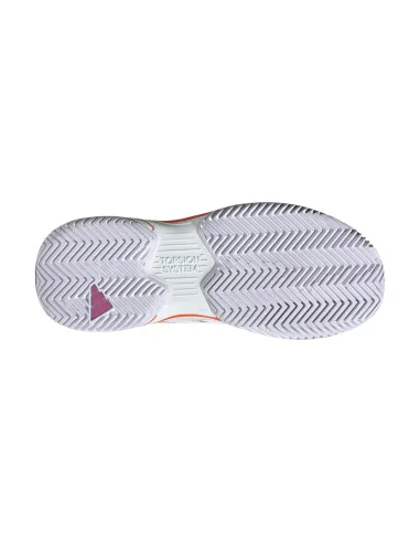Adidas Courtjam Controllo Semi Pulse Grigio Donna Gz4616 |ADIDAS |Scarpe da padel