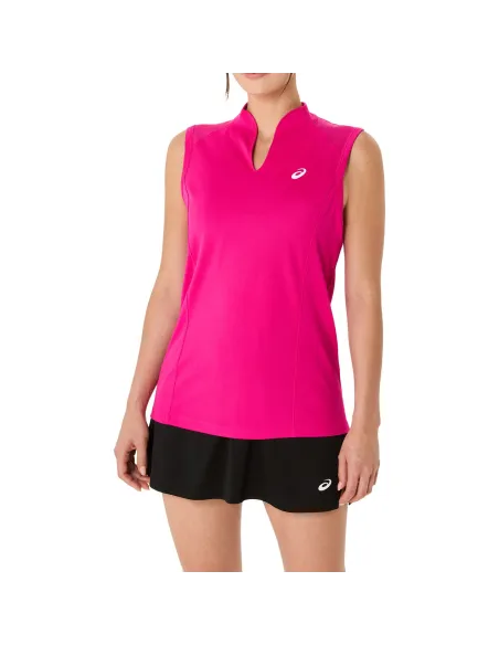 Camiseta Sem Mangas Asics Court Mulher |ASICS |Roupa de padel