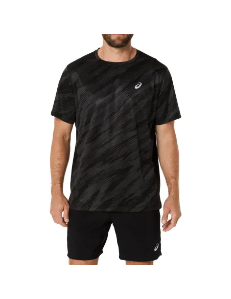 T-Shirt Asics Core All Over Print Ss Top |ASICS |Vêtements de padel