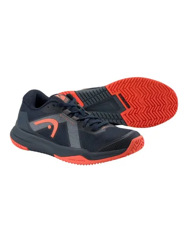 Head Sprint Pro 4.0 Blu Marino Junior 275305 |HEAD |Scarpe da padel
