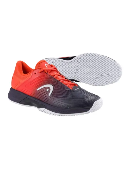 Head Revolt Pro 4.5 Clay 273255 Dbrd Rosso |HEAD |Scarpe da padel Head Revolt Pro 4.5 Clay 273255 Dbrd Rosso |HEAD |Scarpe da padel