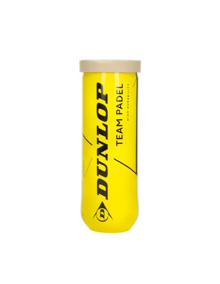 Lattina da 3 palline da padel Dunlop Team |DUNLOP |Accessori per padel