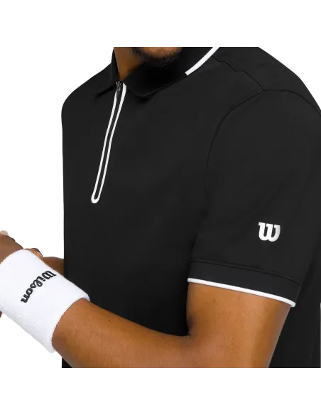 Wilson Advantage Zip Polo |WILSON |Roupa de padel