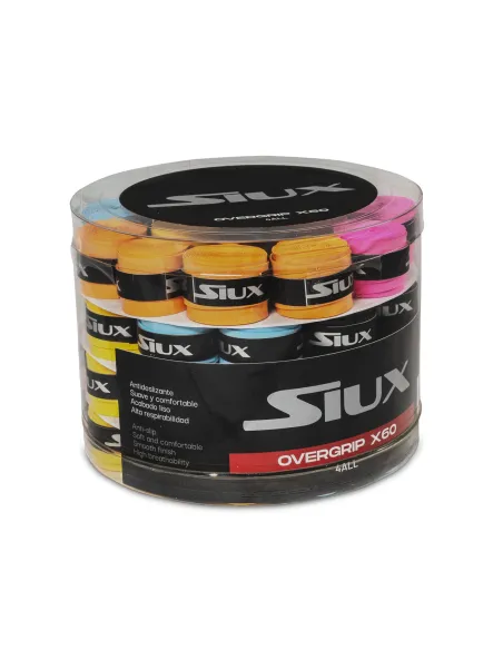 Cubo 60 Overgrip Siux For All Multicolor |SIUX |Accessori per padel
