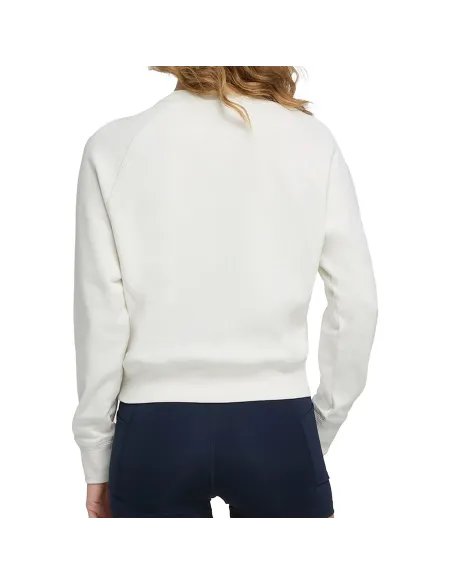 Sudadera Wilson Sideline Crew Sandrift Mujer |WILSON |Vêtements de padel