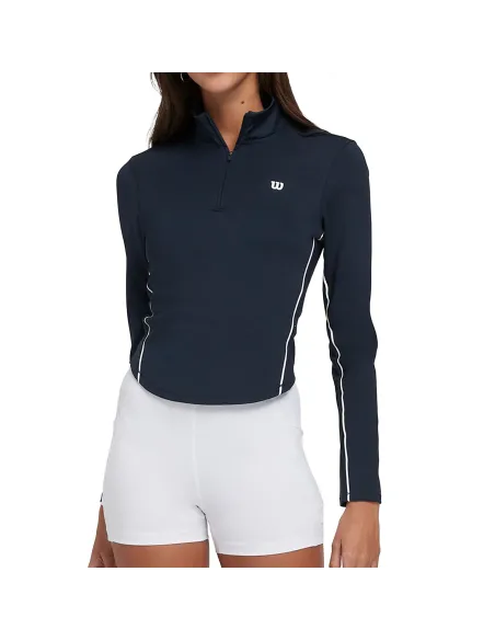 Manga Larga Wilson Brentwood Half-Zip Mujer |WILSON |Ropa de pádel Manga Larga Wilson Brentwood Half-Zip Mujer |WILSON |Ropa de pádel