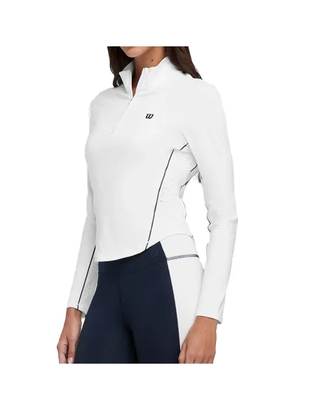 Manga Larga Wilson Brentwood Half-Zip Mujer |WILSON |Ropa de pádel Manga Larga Wilson Brentwood Half-Zip Mujer |WILSON |Ropa de pádel