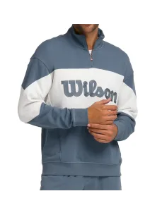 Sweat-shirt Wilson Parkside à demi-zip |WILSON |Vêtements de padel