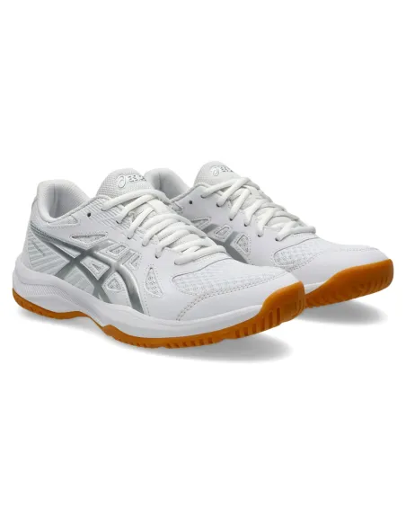 Asics Upcourt 6 Blanco Mujer 1072A107 |ASICS |Zapatillas de pádel Asics Upcourt 6 Blanco Mujer 1072A107 |ASICS |Zapatillas de pádel