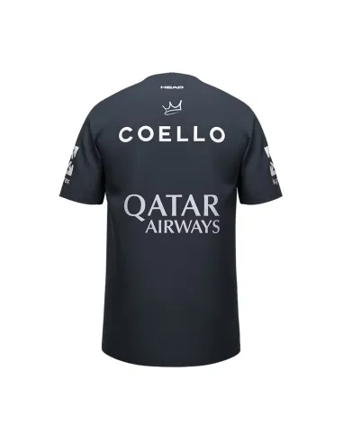 T-Shirt Head Arturo Coello Sponsor |HEAD |Abbigliamento da padel