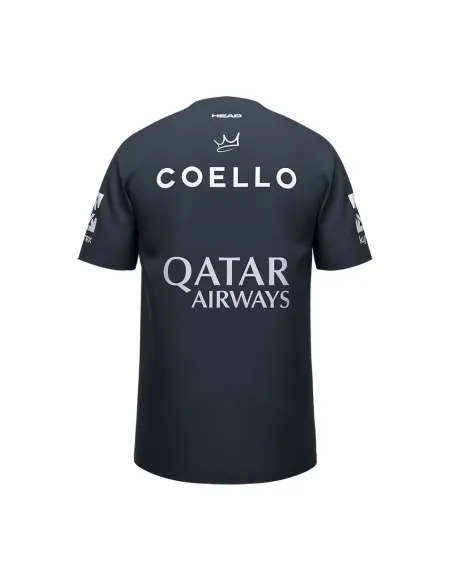 T-shirt sponsorisé par Arturo Coello |HEAD |Vêtements de padel