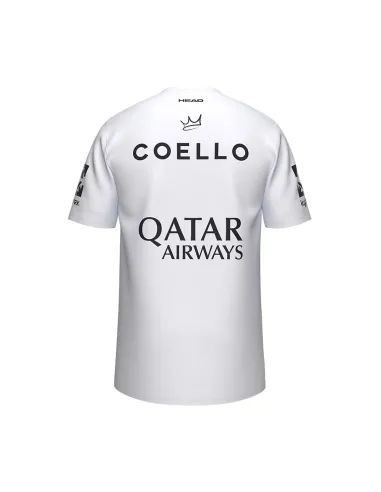 T-shirt sponsorisé par Arturo Coello |HEAD |Vêtements de padel