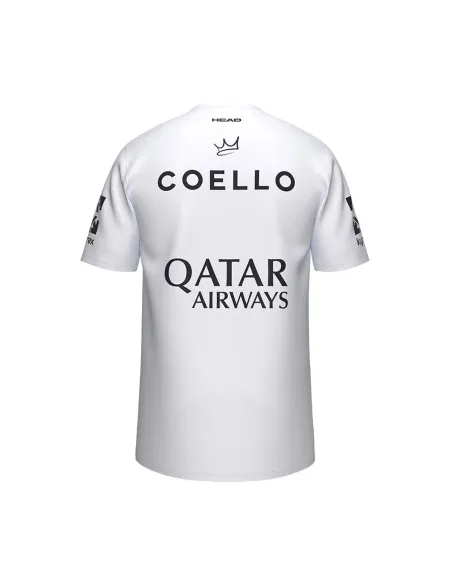 T-shirt sponsorisé par Arturo Coello |HEAD |Vêtements de padel