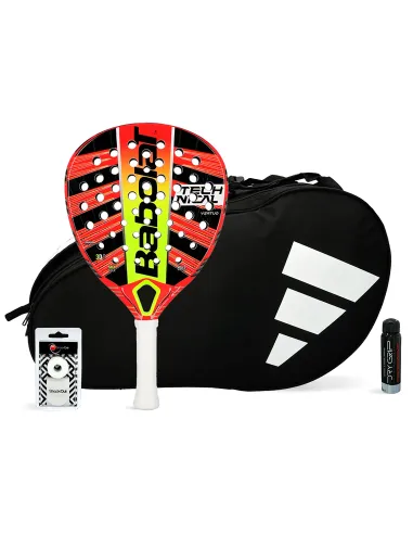 Pack Babolat Technical Vertuo Adidas Controllo White |BABOLAT |Pacchetti da padel