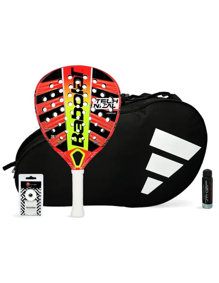 Pack Babolat Technical Vertuo Adidas Controllo White |BABOLAT |Pacchetti da padel