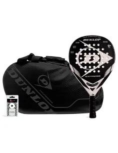 Dunlop Express Silver Intro Carbon Black Pack |DUNLOP |Padel packs