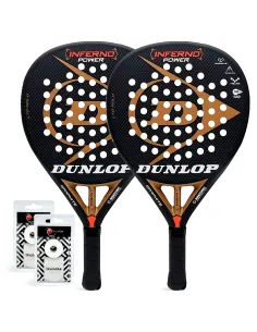 Pacote duplo Dunlop Inferno Power Gold |DUNLOP |Padel packs