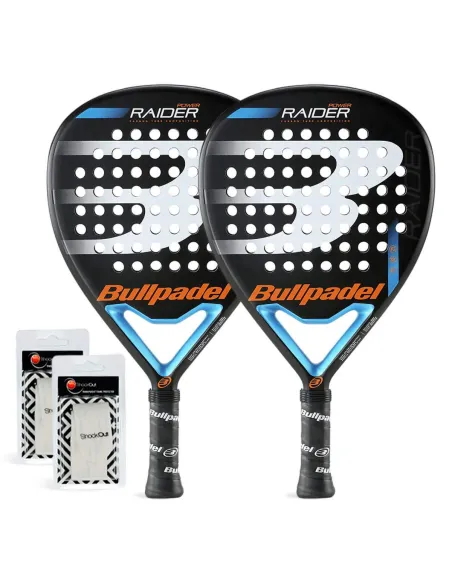 Bullpadel Raider Pwr Blue Duo Pack |BULLPADEL |Padel packs Bullpadel Raider Pwr Blue Duo Pack |BULLPADEL |Padel packs