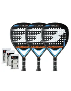 Tripack Bullpadel Raider Pwr Blue |BULLPADEL |Packs pádel