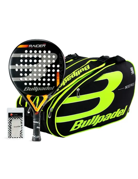 Pack Bullpadel Raider Ctrl Avec Sac (De) Padel X-Series |BULLPADEL |Packs de padel