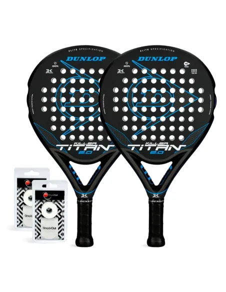 Pack Dunlop Duo Titan Killer 2 |DUNLOP |Packs de padel