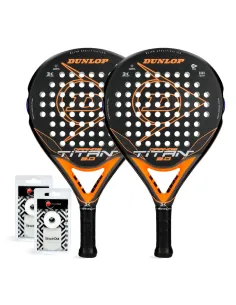 Dunlop Duo Titan Orange 2 Packs |DUNLOP |Packs de padel