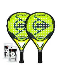 Pack Dunlop Duo Titan 2.0 Jaune |DUNLOP |Packs de padel