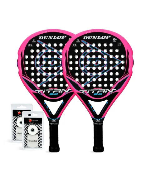 Dunlop Duo Titan 2.0 Pink Pack |DUNLOP |Padel packs