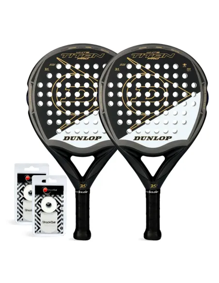 Dunlop Titan Pro White Duo Pack |DUNLOP |Padel packs