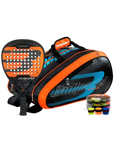 Pack Bullpadel Hack 03 24, Padel Bag Bullpadel Avant And Cube 24 Overgrips |BULLPADEL |Padel packs