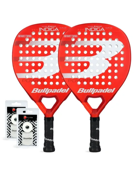 Duo Pack Bullpadel Indiga Power |BULLPADEL |Padel packs