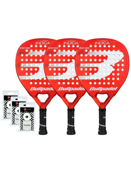 Pack Trio Bullpadel Indiga |BULLPADEL |Pacchetti da paddle