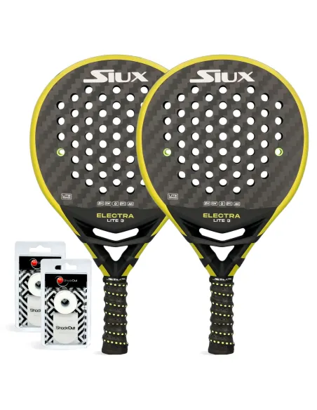 Duo Pack Siux Electra Lite 3 |SIUX |Padel packs