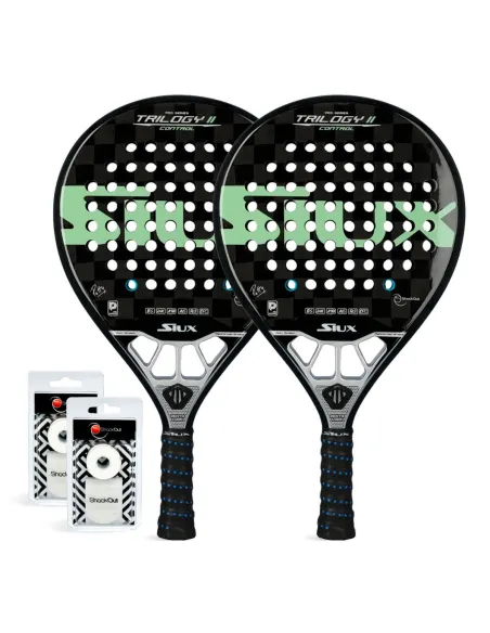 Pack Duo Siux Trilogy Ii Contrôle Patty Pro |SIUX |Packs de padel Pack Duo Siux Trilogy Ii Contrôle Patty Pro |SIUX |Packs de padel