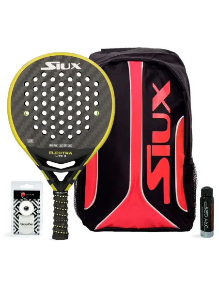 Pack Siux Electra Lite 3 And Bag Siux Fusion |SIUX |Padel packs