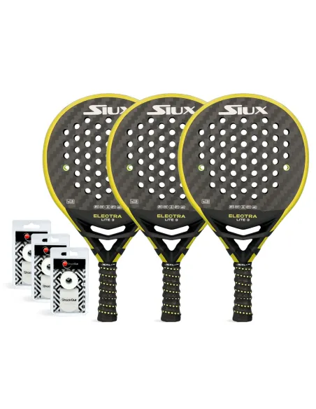 Pack Trio Siux Electra Lite 3 |SIUX |Packs de padel