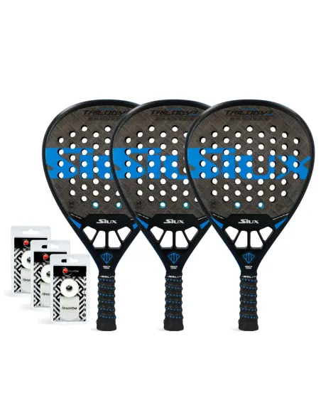Pack Trio Siux Trilogy 3 Attack |SIUX |Packs pádel Pack Trio Siux Trilogy 3 Attack |SIUX |Packs pádel