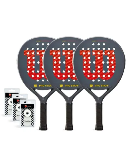 Trio Pack Wilson Pro Staff V2 Team Alt Gyrd |WILSON |Padel packs
